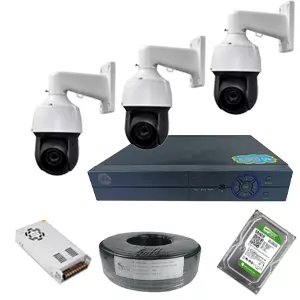 3 كاميرات مراقبة ptz زوم حتى 350متر ip 36x 2m
