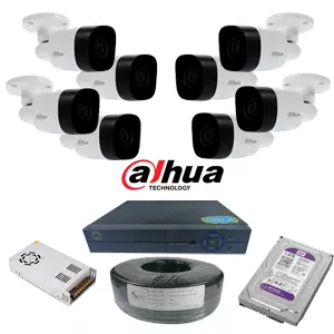 8 كاميرات مراقبة داهوا 2 ميجا