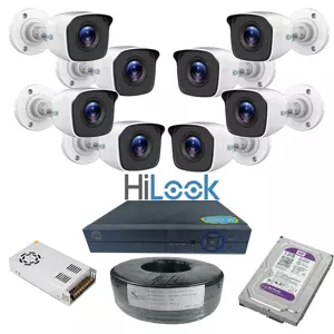 8 كاميرات مراقبة hilook جودة 2 ميجا