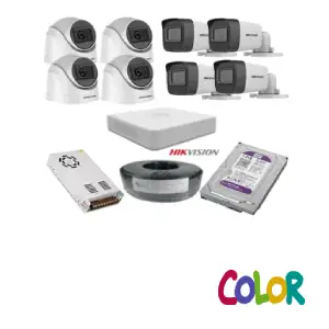 8 كاميرات 2 ميجا هيك فيجن تصوير الوان فى الظلام